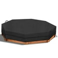 thumbnail image 1 of SIRUITON Outdoor Octagon Sand Box Cover Heavy Duty Waterproof Replacement Cover for 84" X 78" x 9" Octagon Sandbox Cover for Outdoor Garden, 1 of 7