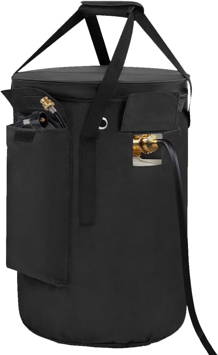 SIRUITON Propane Gas Tank Bag Fits Standard 20 lb Tank Cylinder, Travel