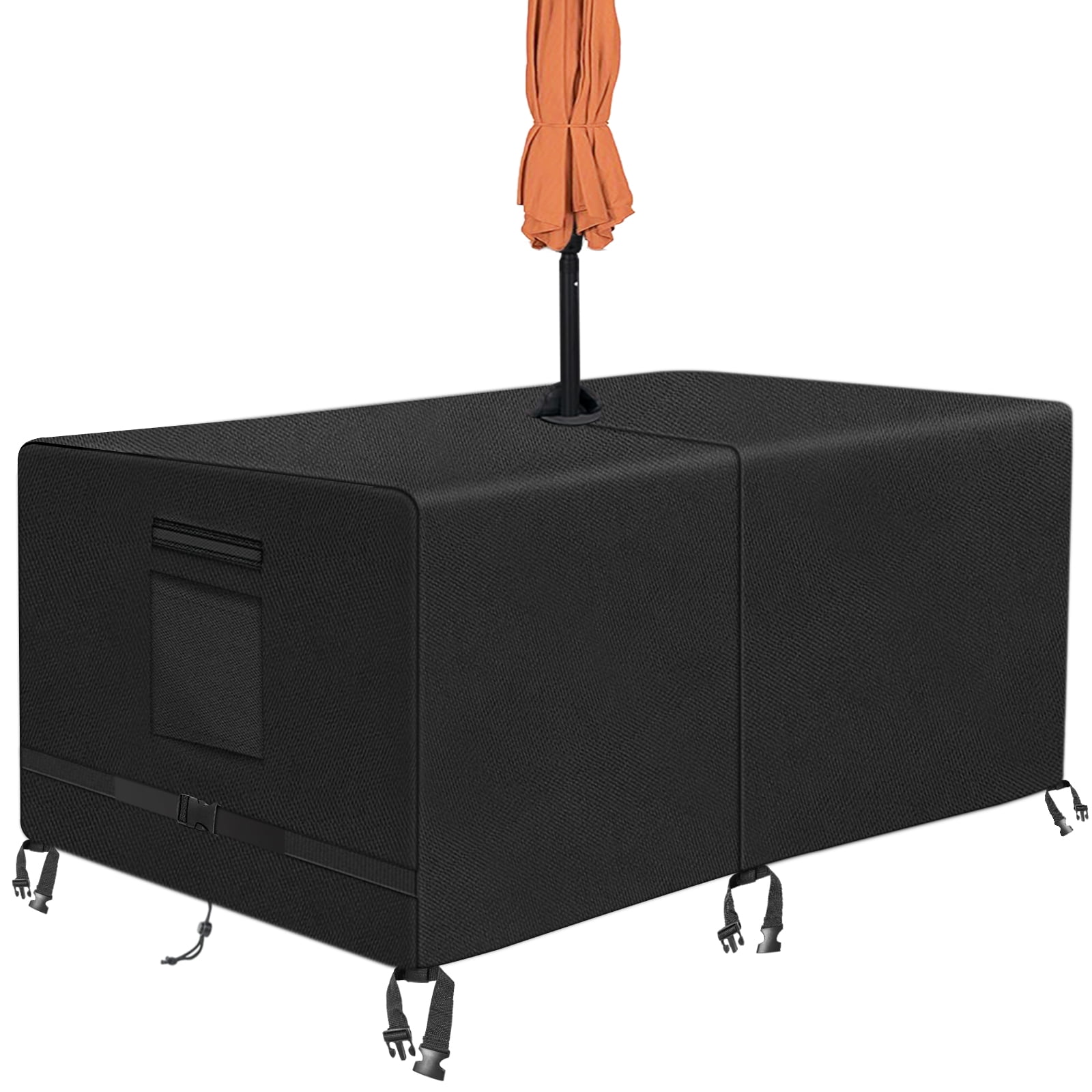 43 in. Waterproof Patio Furniture Cover with Rope and Metal Buckles main image 0