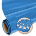 thumbnail image 1 of SISER Siser Easy Puff HTV 12'x12' - 3D Puffy Heat Transfer Vinyl Neon Blue, 1 of 7
