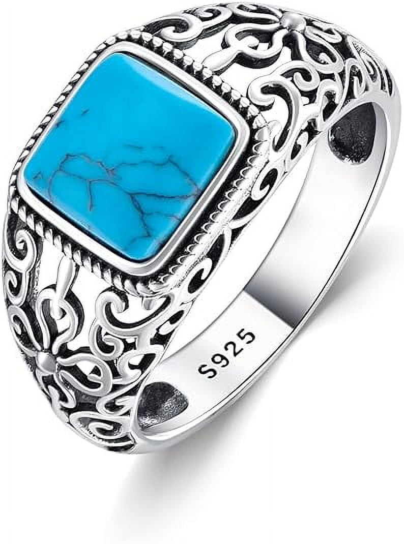 Designer retailer Boho Turquoise women ring,US Size 8 women ring, Cyberweek sale, Gemstone jewellery for her