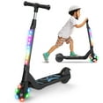 thumbnail image 1 of SISIGAD 5.3" Electric Scooter for Kids Ages 6-12, 80W Kids Kick Scooter with LED Light-up Wheel and 3 Adjustment Levels Handlebar, Black, 1 of 7