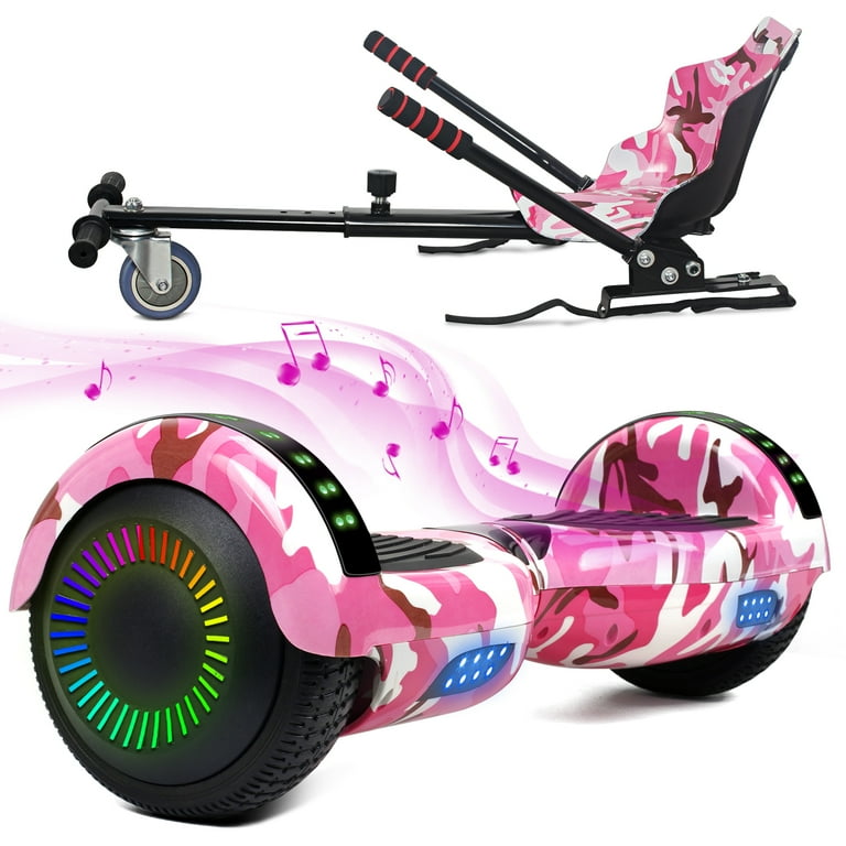 Pink hoverboard with seat new arrivals