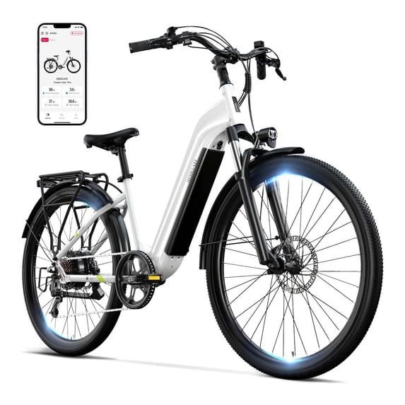 SISIGAD Electric Bike for Adults(Age 16+), 500W Powerful Motor, 20Mph Max Speed, 48V 15Ah Removable Battery, 27.5 inches Wheel, SGS