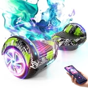 LIEAGLE Hoverboard Offroad All Terrain Flash Wheel Self Balancing Hoverboards with Bluetooth Speaker