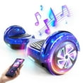 thumbnail image 1 of SISIGAD Hoverboard Two Wheel Self Balancing Scooter with Bluetooth Speaker & LED Lights, 6.5 inch Tires, Max Weight up to 200 LBS, 1 of 8