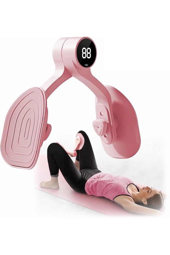 Acrylonitrile Butadiene Styrene (ABS) Kegel Exerciser, Strong Thighs, 360 Thigh Exerciser, Inner Thigh, Hip Trainer, Pink