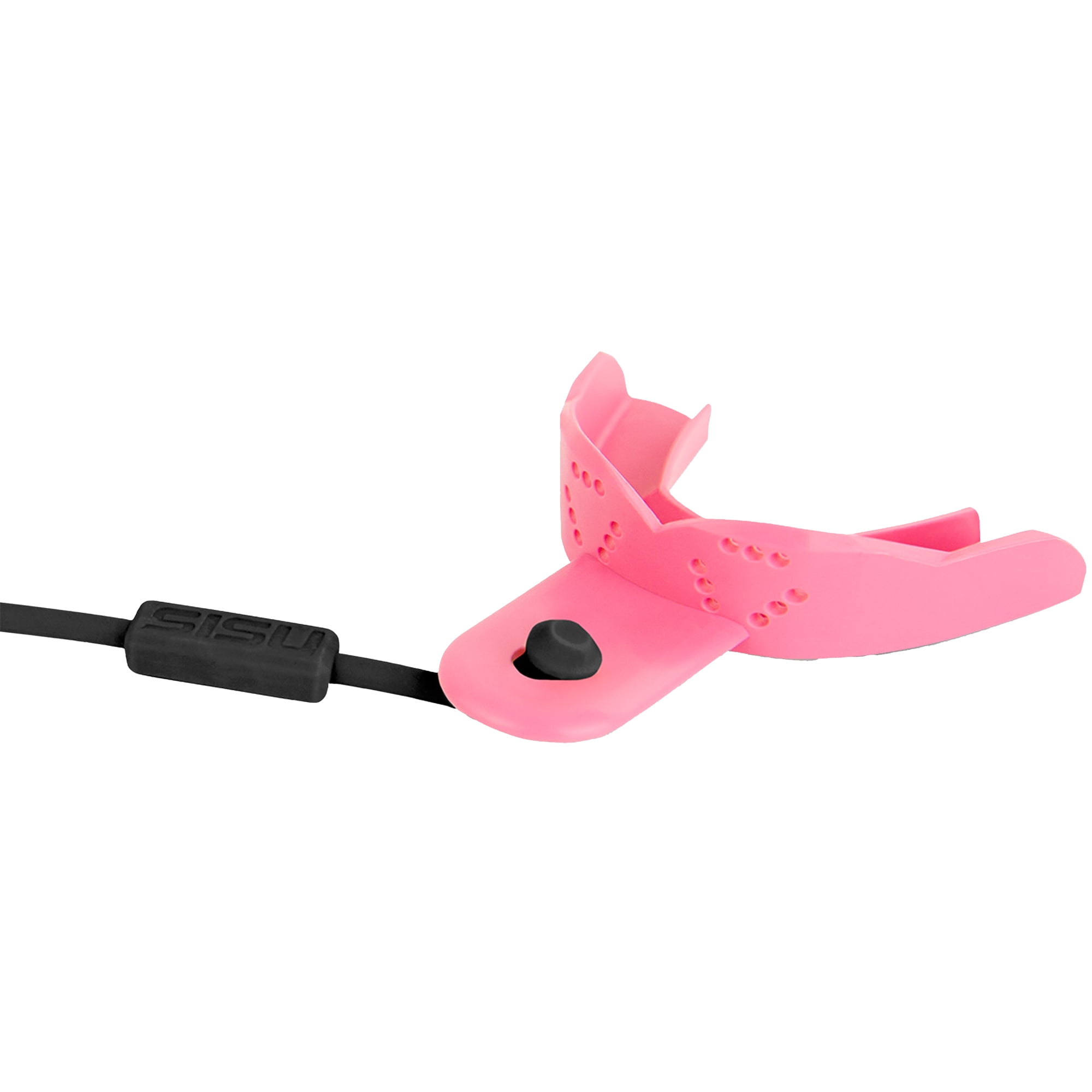 SISU Adult 2.0mm Thin Tether Mouthguard - Hot Pink