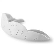 SISU Aero Small Mouthguard, Snow White - Custom Fit - For Team Sports