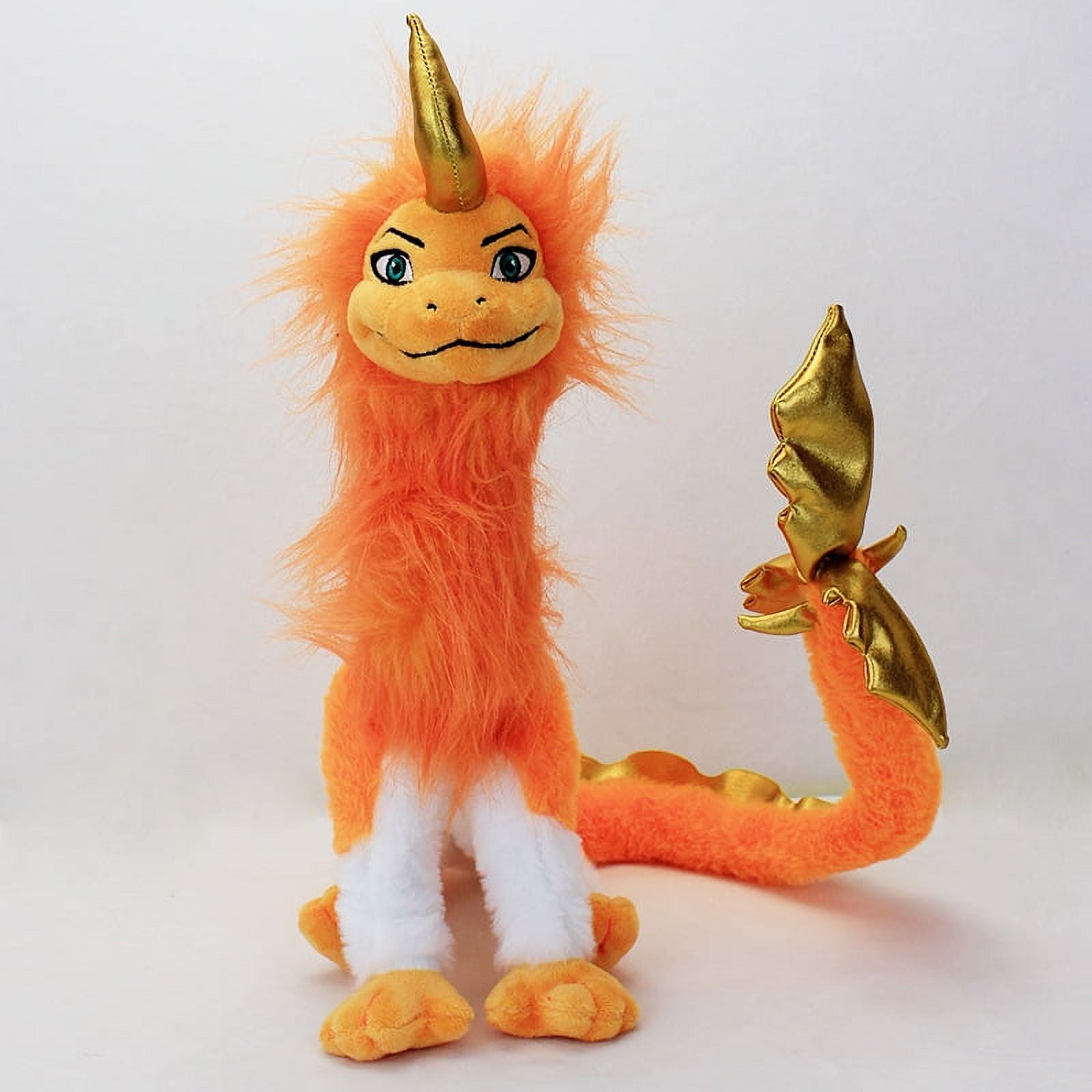 SISU Cute Dragon Plush Stuffed Toy, Colorful Animal Plush Doll for Kids