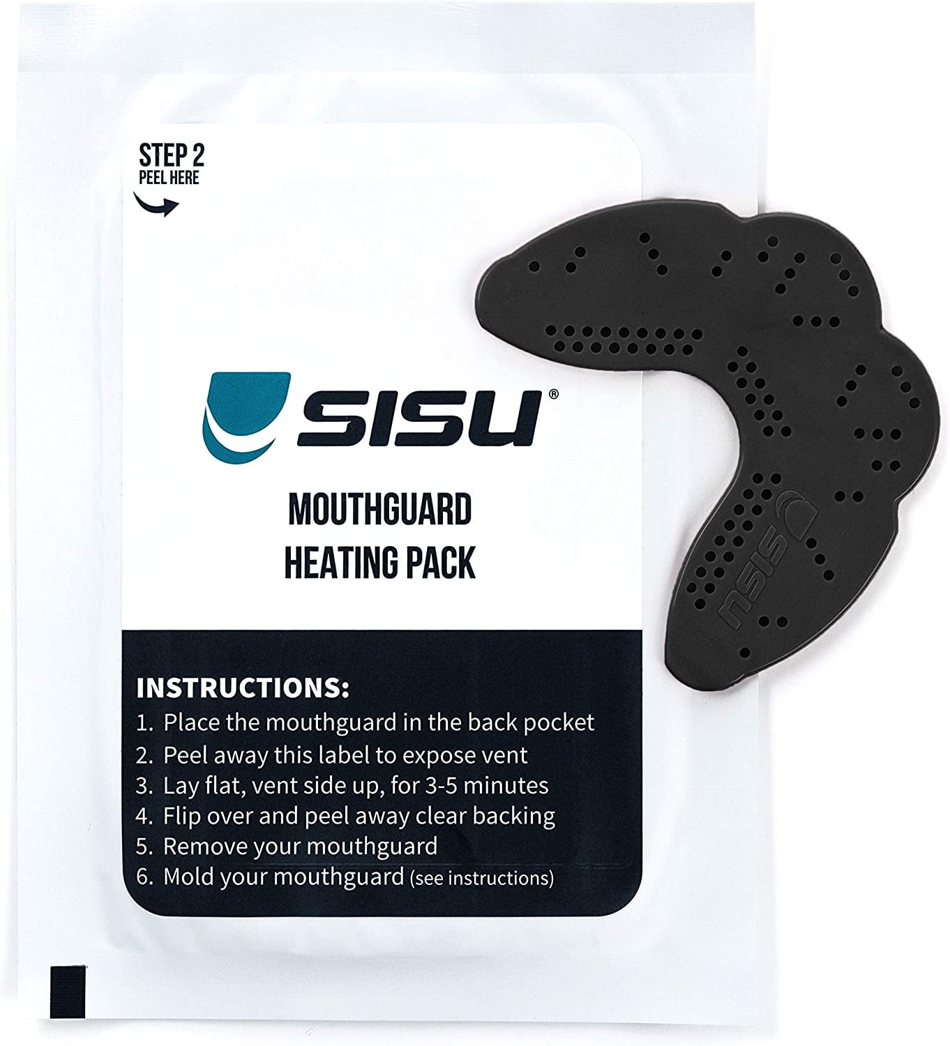 SISU Mouth Guards Max 2.4mm Custom Fit Sports Mouthguard and Molding Heat Pack for Youth/Adults