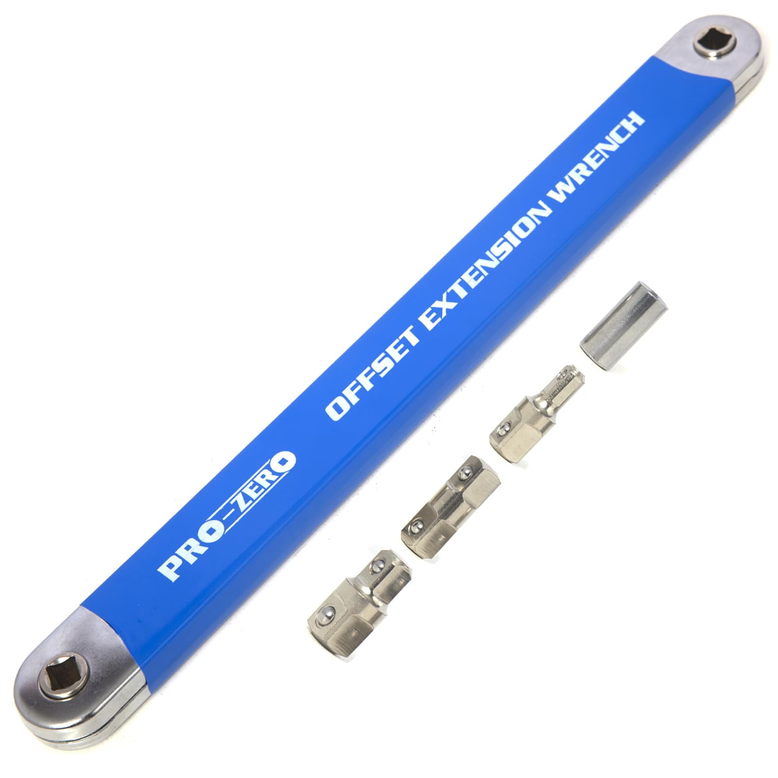 SISYUJIK 3/8" Offset Extension Wrench, 15" Impact Ready Socket Wrench