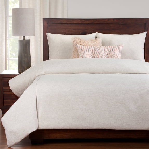 SIScovers Belmont Luxury Duvet Set with Comforter Insert Porcelain Queen 6 Piece Modern & Contemporary,Designer