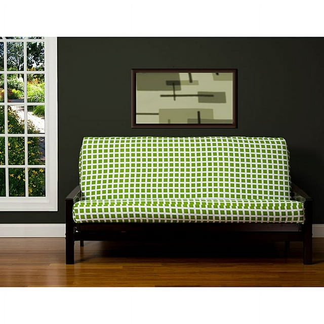 SIScovers Block Island Green 6-inch Queen-size Futon Cover