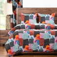 thumbnail image 1 of SIScovers Boho 3-piece Comforter Set Blue Full 3 Piece, 1 of 3