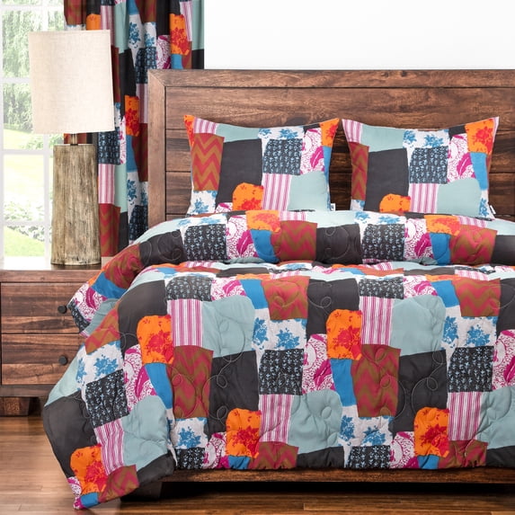 SIScovers Boho 3-piece Comforter Set Pink Twin 2 Piece