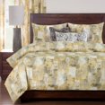 thumbnail image 1 of SIScovers Calcutta Luxury Duvet Set with Comforter Insert Canary California King 6 Piece, 1 of 5