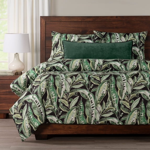 SIScovers Gonzo Botanical Print Duvet Set Jungle - Twin - 4 Piece