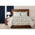 thumbnail image 1 of SIScovers  Hummingbird Abstract Print Duvet Set Sapphire - Twin - 2 Piece, 1 of 5