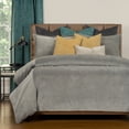thumbnail image 1 of SIScovers Mixology Padma 10-piece Duvet Cover and Insert Set Smoke Queen 10 Pieces or More, 1 of 5