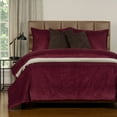 thumbnail image 1 of SIScovers Mixology Padma 6 Piece Duvet Cover and Insert Set Wine Full 6 Piece Mid-Century Modern, 1 of 5