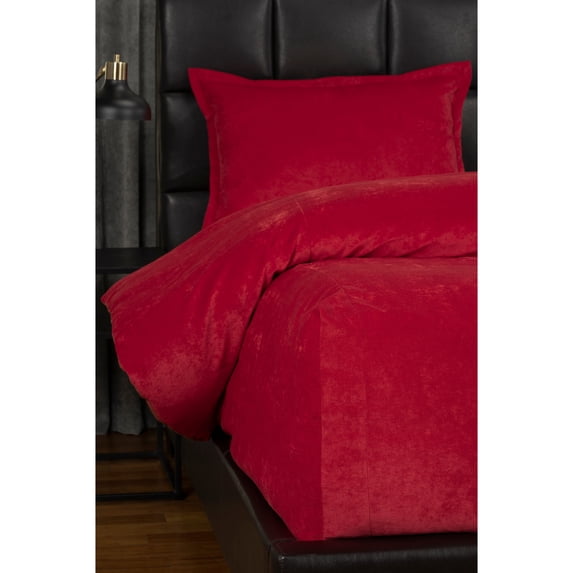 SIScovers Mixology Padma 7 Piece Bedcap Comforter Set Berry King 7 Piece Mid-Century Modern