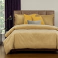 thumbnail image 1 of SIScovers Mixology Padma 7 Piece Duvet Cover and Insert Set Old Gold King 7 Piece, 1 of 5