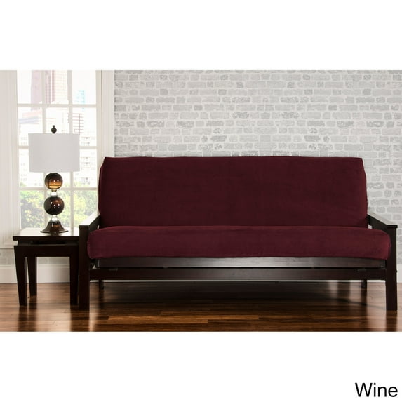 SIScovers Padma Futon Cover Wine Queen