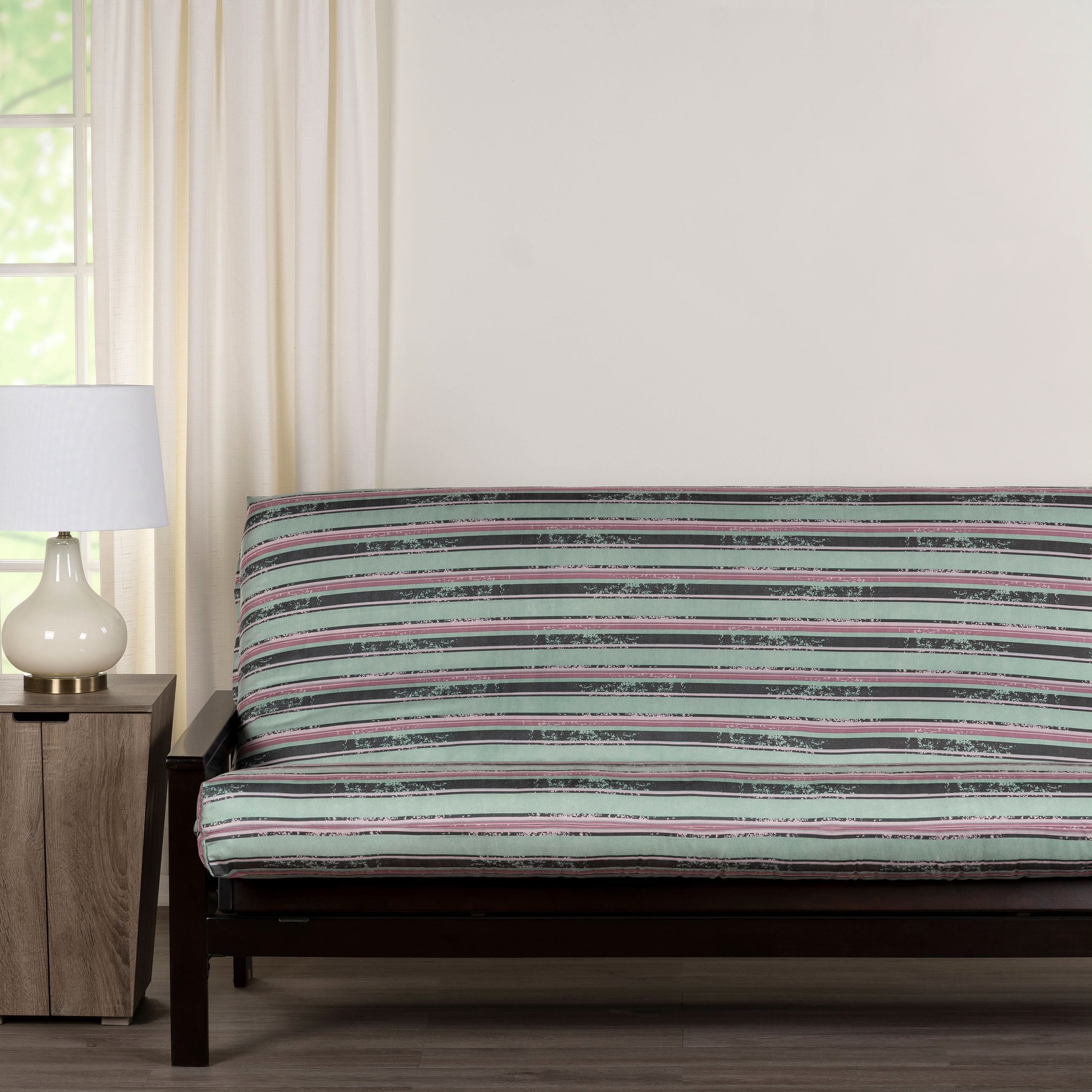 SIScovers Parisien Stripe Full Size Futon Cover