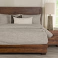 thumbnail image 1 of SIScovers Performance Tweed Bed-Cap Comforter Set with Tailored Corners Tweed Queen 5 Piece, 1 of 5