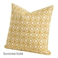 thumbnail image 1 of SIScovers Suncrest Indoor/Outdoor Baltic or Gold Accent Pillow White Large 20 x 20, 1 of 2