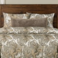 thumbnail image 1 of SIScovers  Wanderlust Marble Print Duvet Set Wanderlust Golden - King - 5 Piece, 1 of 5