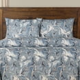 thumbnail image 1 of SIScovers  Wanderlust Marble Print Duvet Set Wanderlust Sapphire - Twin - 2 Piece, 1 of 5