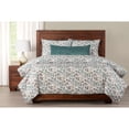 thumbnail image 1 of SIScovers  Water Garden Botanical Print Duvet Set 4 Piece - Twin, 1 of 5