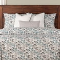 thumbnail image 1 of SIScovers  Water Garden Botanical Print Duvet Set 7 Piece - King, 1 of 5