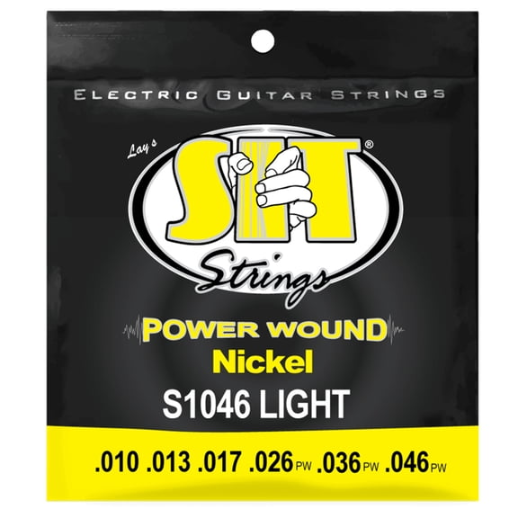 SIT Strings S1046 Light Power Wound Nickel .010-.046