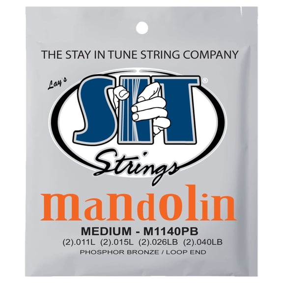 SIT Strings M1140PB Medium Mandolin Phosphor Bronze Strings