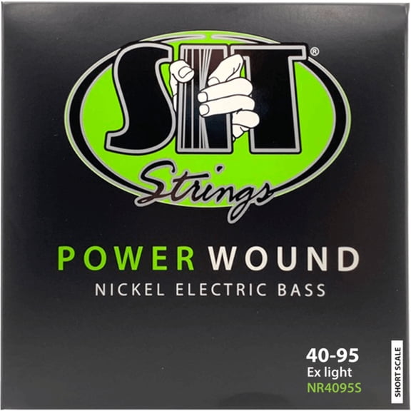 SIT Strings NR4095S Short-Scale Extra-Light Power Wound Bass Strings - SHNR4095