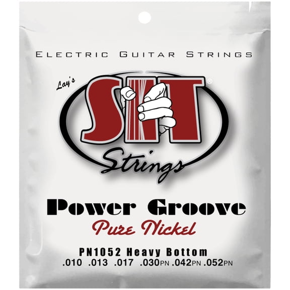 SIT Strings PN1052 Heavy Bottom Power Groove Pure Nickel .010-.052