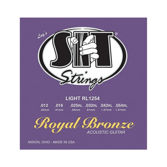 SIT Strings RL1254 Light Royal Bronze Acoustic Guitar Strings