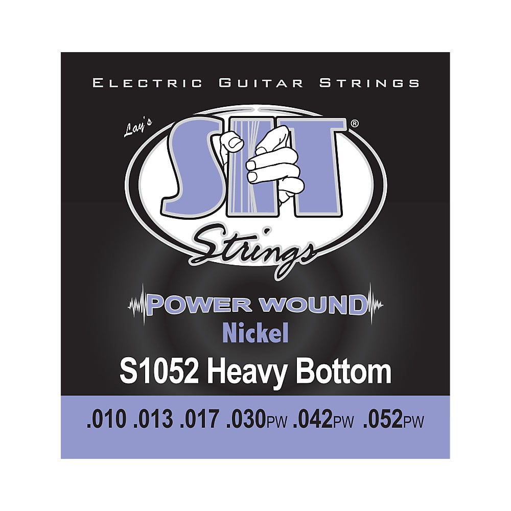 SIT Strings S1052 Heavy Bottom Power Wound Nickel Electric Guitar ...