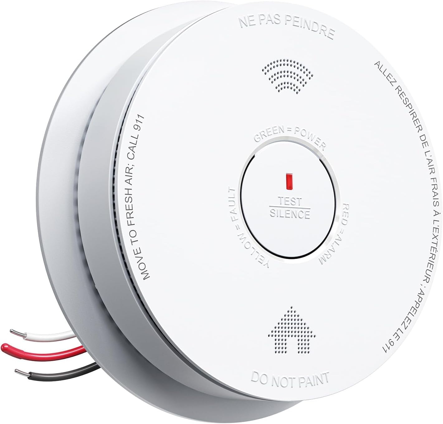 Kidde Firex AC Hardwired Combination Carbon Monoxide &