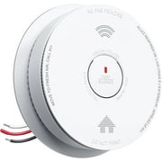 SITERWELL Hardwired Smoke & Carbon Monoxide Detector Combo,10 Year Battery,UL217-9th,Interconnected,Bilingual Voice Alerts,6.1in*1.65in.1 pack