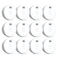 thumbnail image 1 of SITERWELL Smoke Detector, 10 Year Battery,Photoelectric Sensor, Fire Alarm,Low Battery,12 Packs, 1 of 6