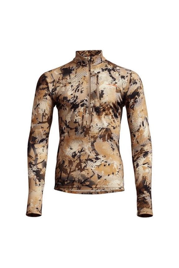 SITKA Core Merino 220 Optifade Waterfowl Marsh Half-Zip Top - XL (600207-WL-XL)