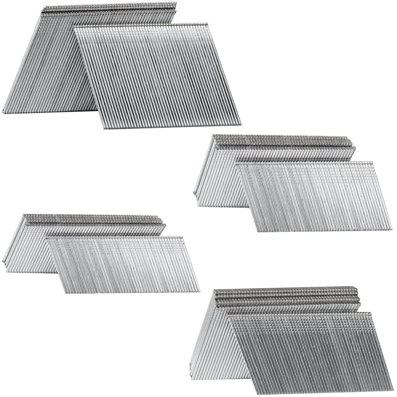 SITLDY 16 Gauge Angled Finish Nails, 20Degree, 2000Pack (21/2", 2