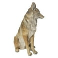 thumbnail image 1 of Hi-Line Gift Ltd. Sitting Coyate Statue, 1 of 7