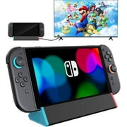 SIWIQU Switch 2 TV Dock, 4K@120Hz HDMI Output Docking Station Compatible with Nintendo Switch 2 Console, Portable Switch Charging Dock w/ 100W Charging Input/USB3.0 Replacement Official Switch2 Dock