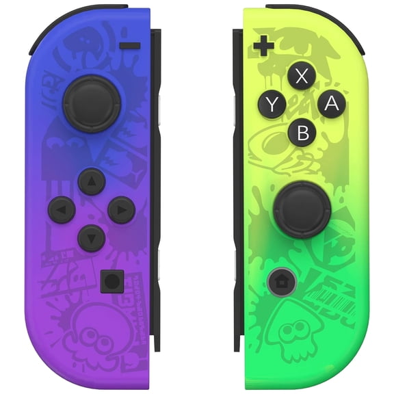 SIXGOLDHUA Game Controller for Nintendo Switch Controller, Switch Remote Joypad (L/R) Support Vibration/Motion Control/Wake-Up - Splash