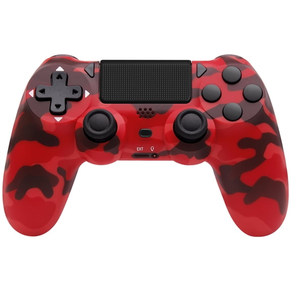 SIXGOLDHUA Gaming Controller for P4/Slim/Pro & PC, P4 Wireless Controller with Dual Vibration & 6-Asix Gyro Motion Control
